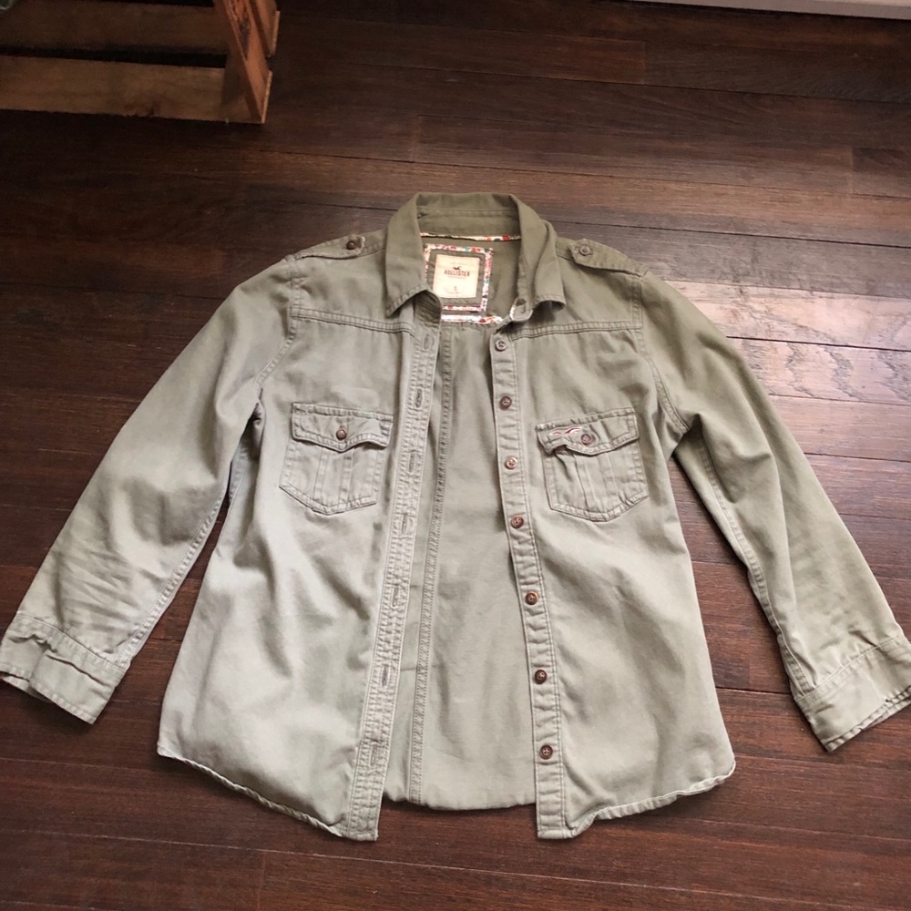 Olive green jacket